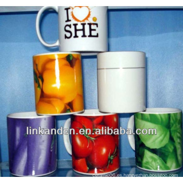 Fábrica Diseña las tazas de cerámica de las tazas de la etiqueta de encargo